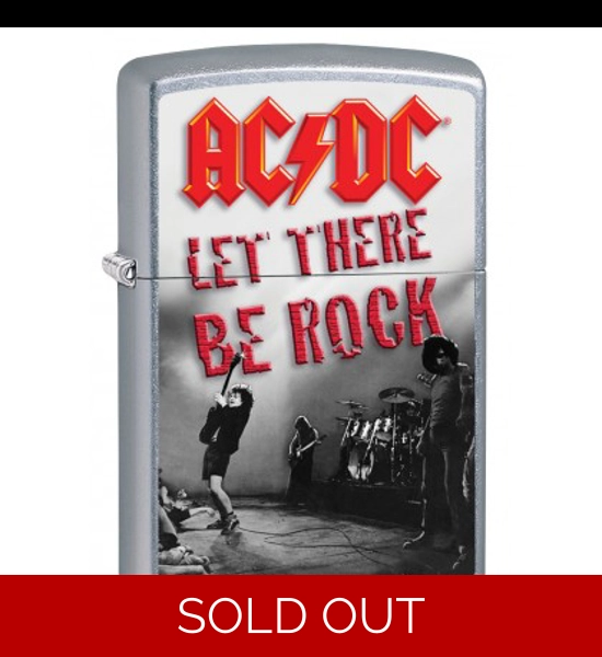 AC/DC Let There Be Rock Zippo Lighter